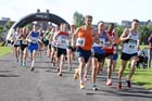 The start of the Tyne Bridge Harriers Exhibition Park 5k, Newcastle.
